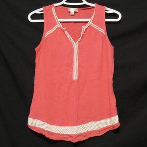 SPENSE | small | Sleeveless Coral Top